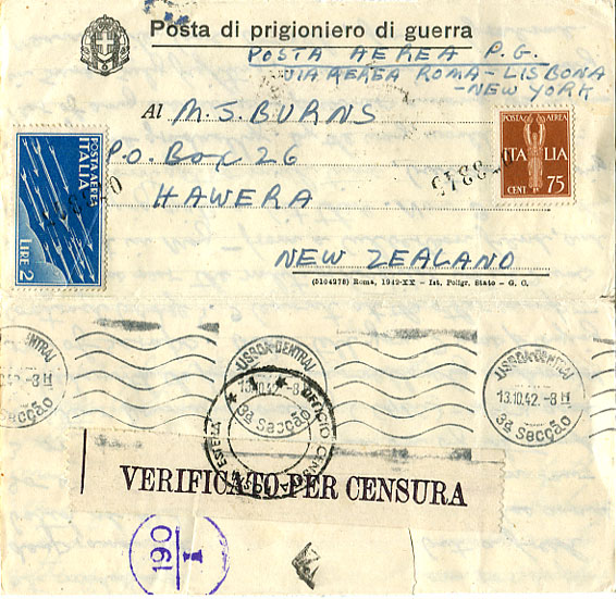 pow air mail