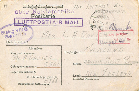 pow air mail