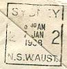 Sydney backstamp